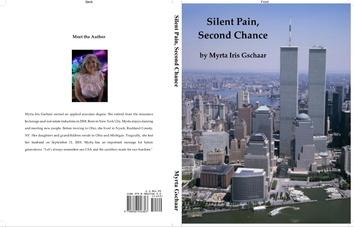 Book cover - silent pain, second chance